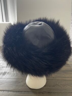 Source Unknown | Accessories | Vintage Real Fur Leather Snow  display picture 3